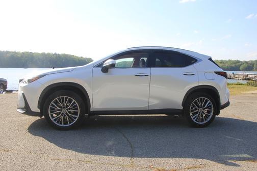 White 2022 Lexus NX 350h Luxury