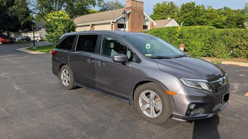 Gray 2019 Honda Odyssey EX