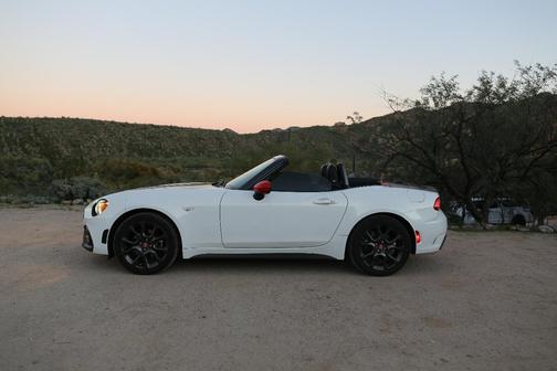 White 2017 FIAT 124 Spider Abarth