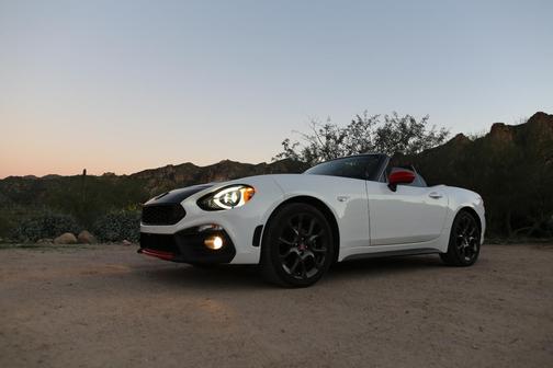 White 2017 FIAT 124 Spider Abarth