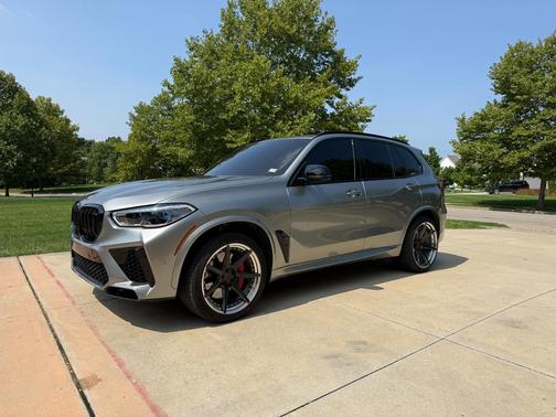 Gray 2021 BMW X5 M Base