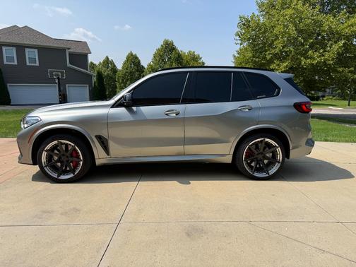 Gray 2021 BMW X5 M Base