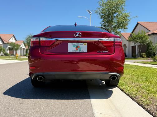 Red 2015 Lexus ES 350 Crafted Line