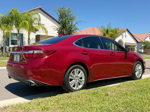 Red 2015 Lexus ES 350 Crafted Line