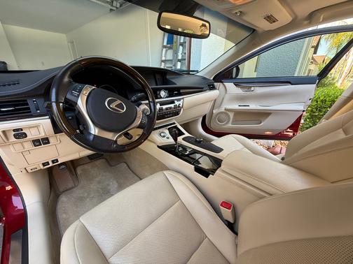 Red 2015 Lexus ES 350 Crafted Line