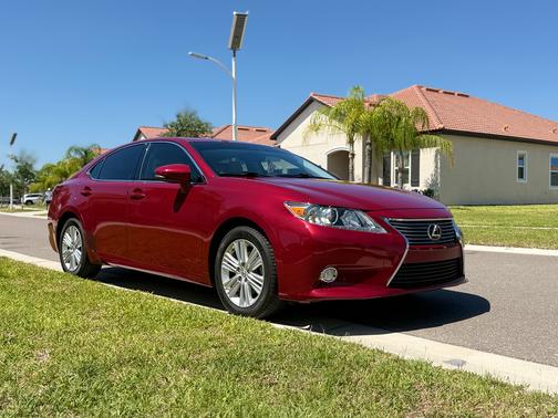 Red 2015 Lexus ES 350 Crafted Line