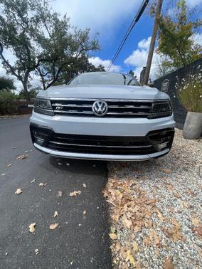 White 2019 Volkswagen Tiguan 2.0T SEL Premium R-Line