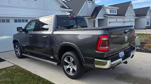 Gray 2019 RAM 1500 Laramie