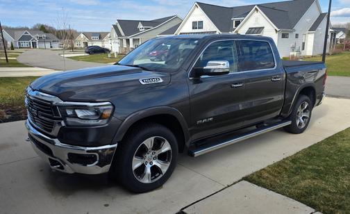 Gray 2019 RAM 1500 Laramie