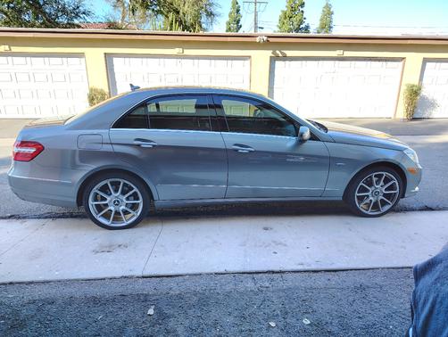 Silver 2012 Mercedes-Benz E-Class E 350 4MATIC