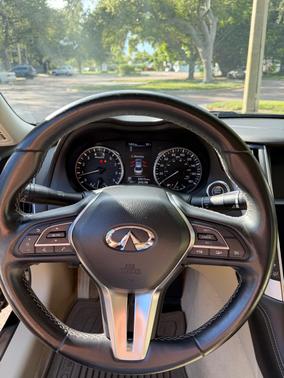 Black 2020 INFINITI Q50 3.0t LUXE