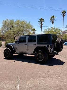 Silver 2016 Jeep Wrangler Unlimited Sport