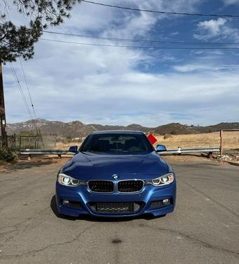 Blue 2015 BMW 335 i