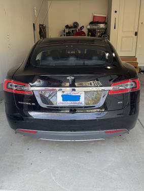 Black 2014 Tesla Model S 85