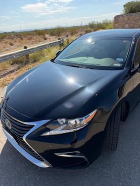 Black 2017 Lexus ES 350 Base
