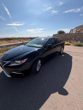 Black 2017 Lexus ES 350 Base