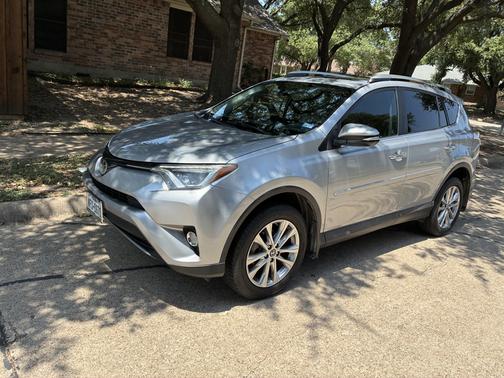 Silver 2018 Toyota RAV4 Limited