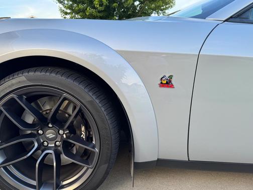 Silver 2021 Dodge Challenger R/T Scat Pack Widebody