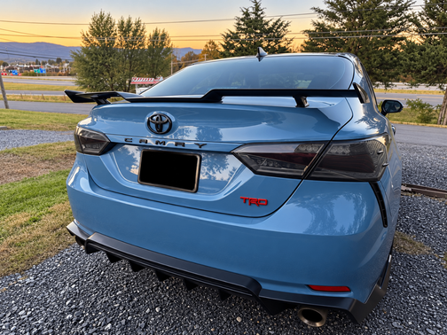 Blue 2022 Toyota Camry TRD V6