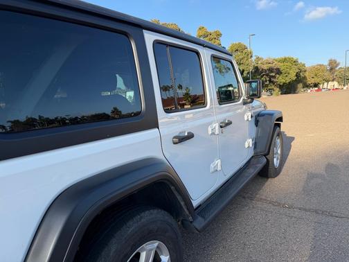 White 2018 Jeep Wrangler Unlimited Sport S
