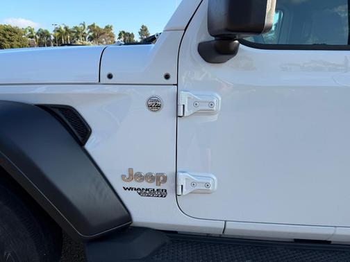 White 2018 Jeep Wrangler Unlimited Sport S