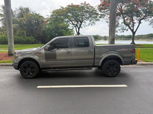 Gray 2013 Ford F-150 FX4
