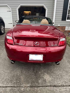 Red 2006 Lexus SC 430 Base