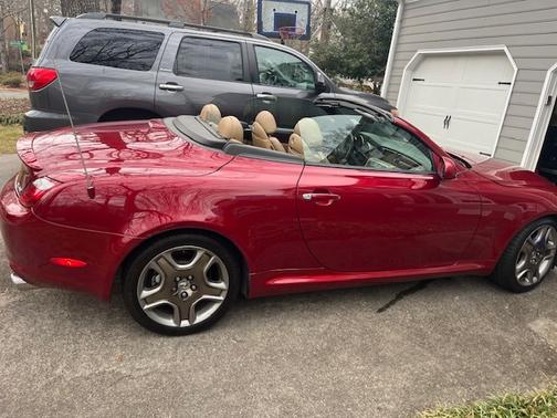 Red 2006 Lexus SC 430 Base