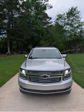 Silver 2017 Chevrolet Tahoe Premier