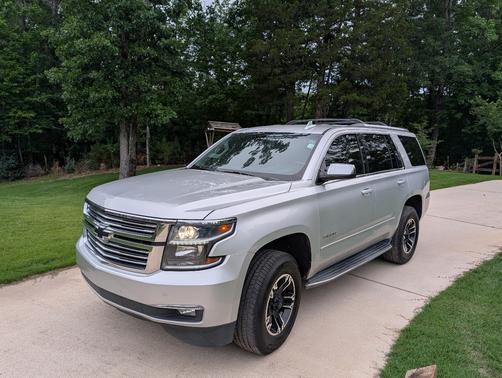 Silver 2017 Chevrolet Tahoe Premier