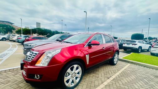 Red 2015 Cadillac SRX Premium Collection