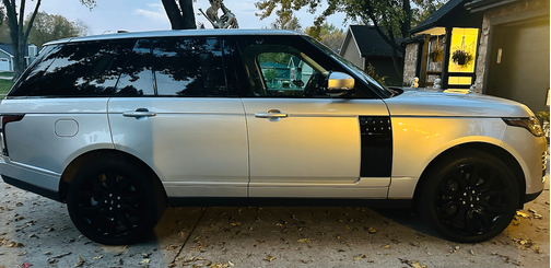 Silver 2019 Land Rover Range Rover 3.0L V6 Supercharged HSE