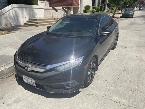 Black 2016 Honda Civic Touring