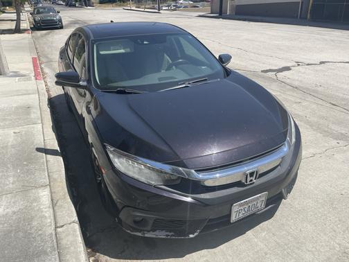 Black 2016 Honda Civic Touring