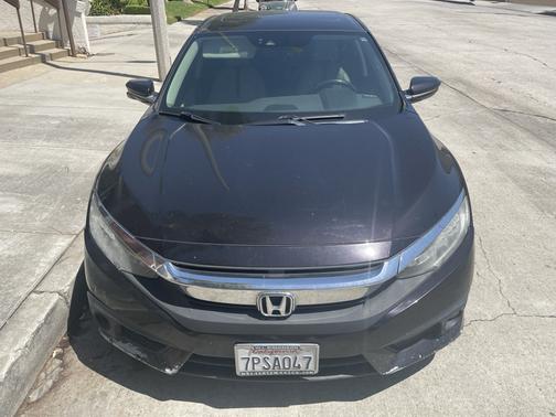 Black 2016 Honda Civic Touring