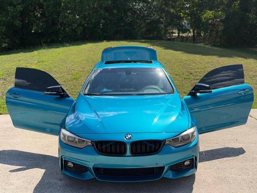 Blue 2018 BMW 430 i