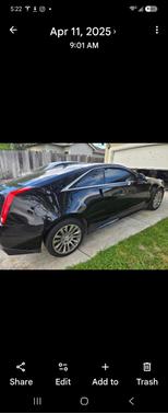 Black 2013 Cadillac CTS Premium