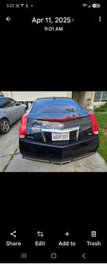 Black 2013 Cadillac CTS Premium