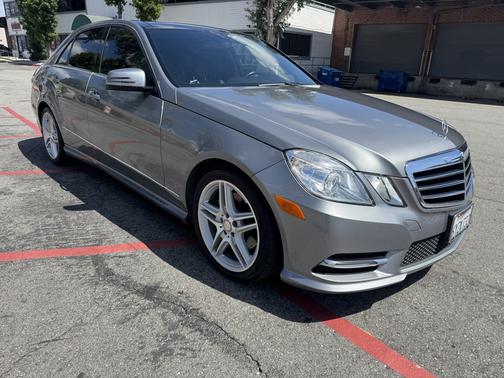 Gray 2013 Mercedes-Benz E-Class E 350