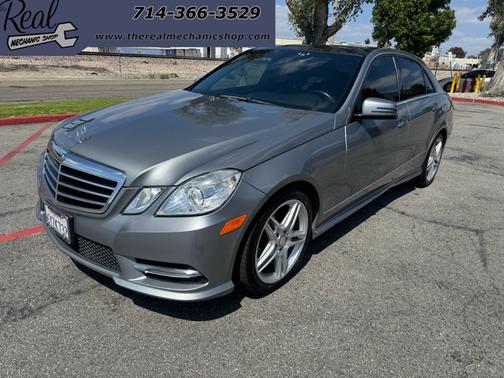 Gray 2013 Mercedes-Benz E-Class E 350