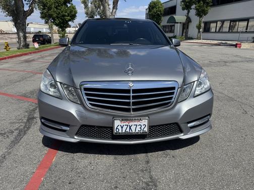 Gray 2013 Mercedes-Benz E-Class E 350