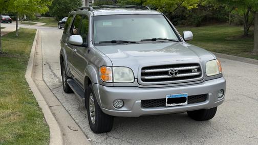 Silver 2003 Toyota Sequoia Limited