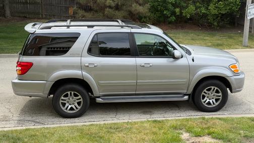 Silver 2003 Toyota Sequoia Limited