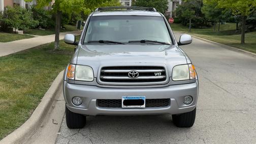Silver 2003 Toyota Sequoia Limited