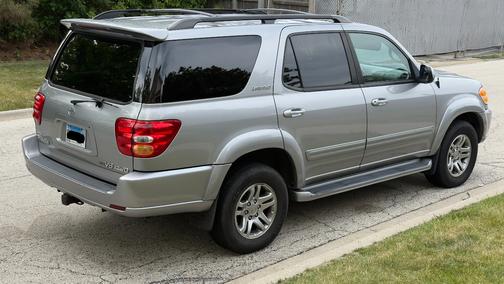Silver 2003 Toyota Sequoia Limited