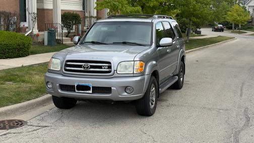 Silver 2003 Toyota Sequoia Limited