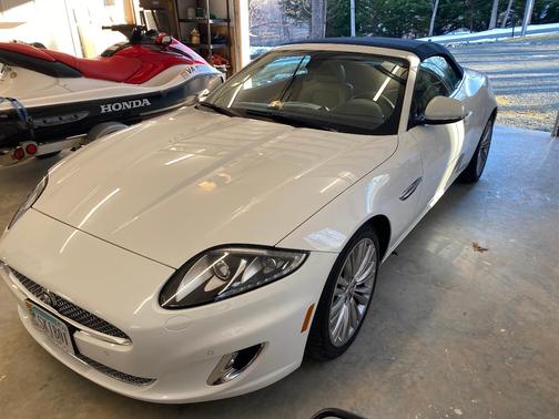 White 2012 Jaguar XK Base