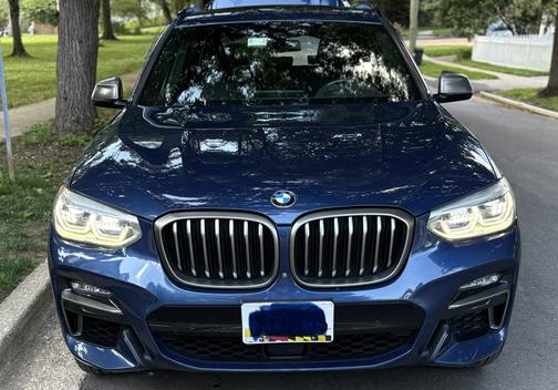 Blue 2020 BMW X3 M40i