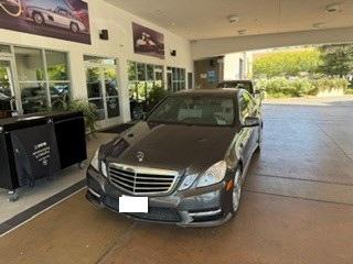 Gray 2013 Mercedes-Benz E-Class E 350