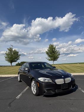 Gray 2013 BMW 550 i xDrive